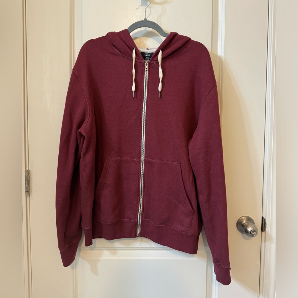 True Classic Maroon Hoodie